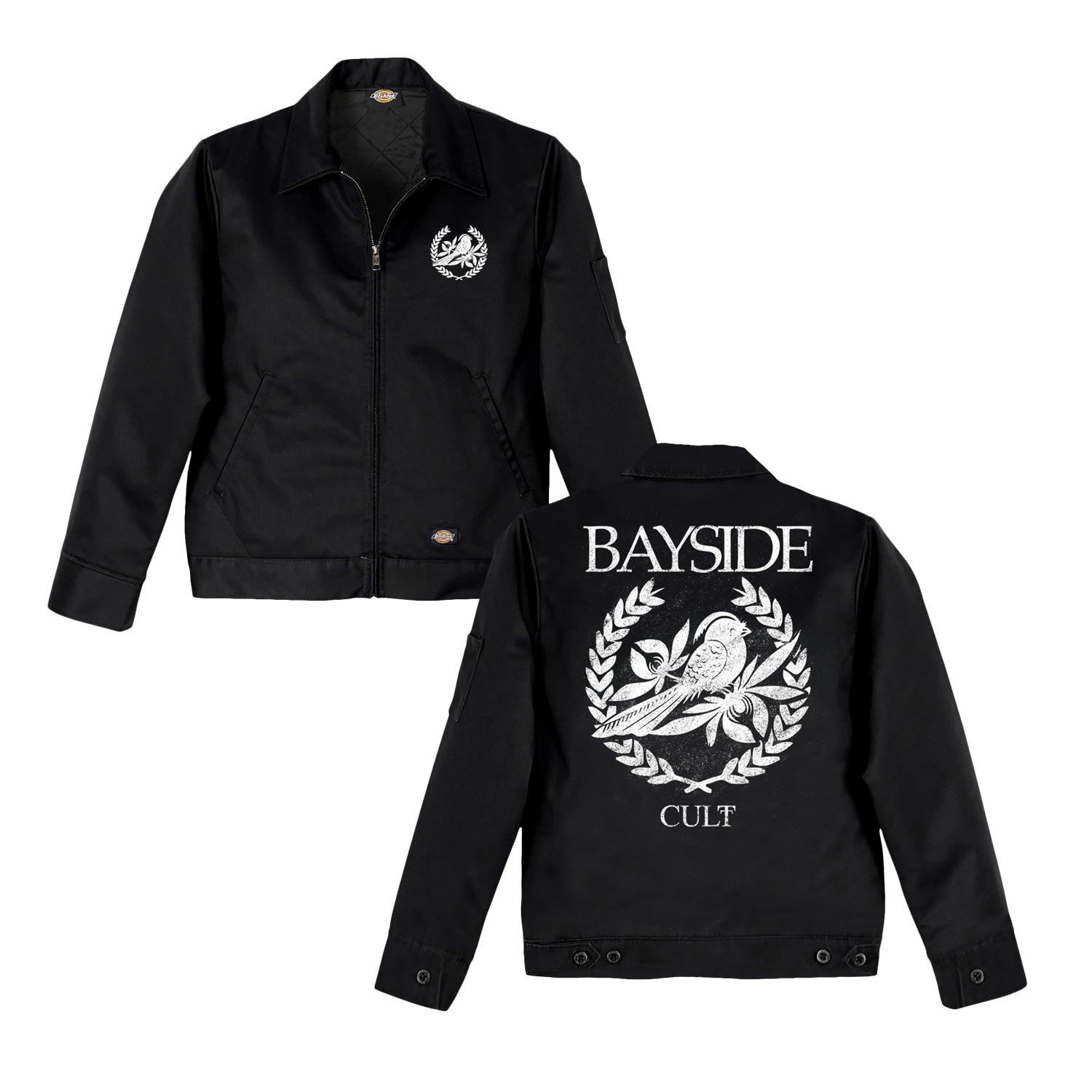 本日限定価格　clane work over jacket 1 Bird - Black Dickies Jacket – Bayside