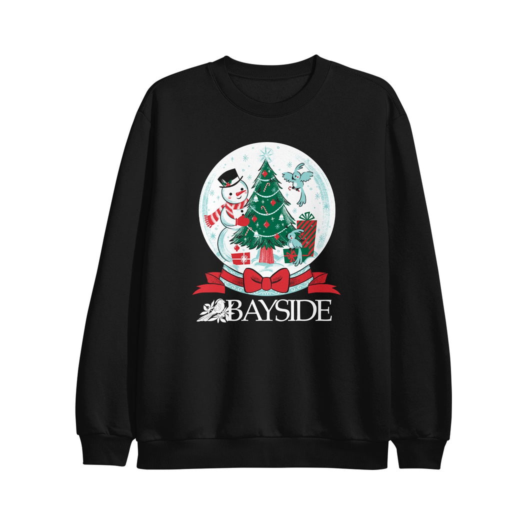 Snowglobe Black Crewneck