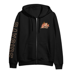 Devotion Skull - Black Zip-Up – Bayside
